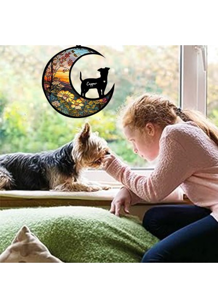 Köpek Anıt Güneş Yakalayıcı, Isim Tarihle Kişiselleştirilmiş Köpek Irkları Güneş Yakalayıcı, Evcil Hayvan Kaybı Güneş Yakalayıcı, Lekeli Akrilik Işık,декоративные Подарки (Yurt Dışından) fırsatları