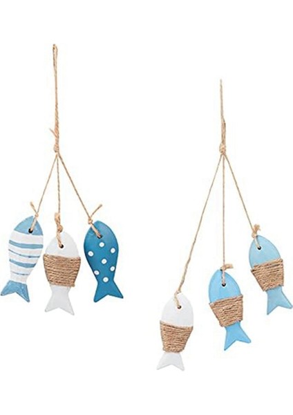 Deniz Duvar Asılı Süsleme Ahşap Balık Dekor Akdeniz Tarzı Ahşap Kolye Süsler Duvar Kapı Asılı Dekor Için,декоративные Подарки (Yurt Dışından) fiyatları