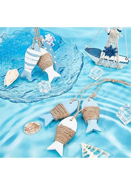 Deniz Duvar Asılı Süsleme Ahşap Balık Dekor Akdeniz Tarzı Ahşap Kolye Süsler Duvar Kapı Asılı Dekor Için,декоративные Подарки (Yurt Dışından) indirimleri