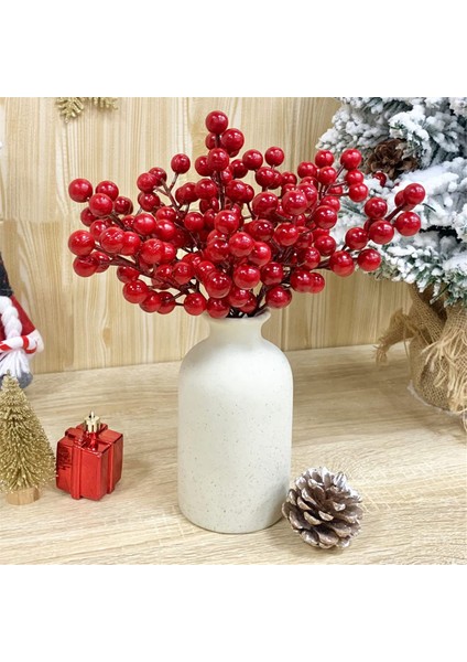 25 Adet 20CM Berry Noel Süslemeleri Kaynaklanıyor, Noel Seçtikleri Dallar Çubuklar Dallar,декоративные Подарки (Yurt Dışından) indirimleri
