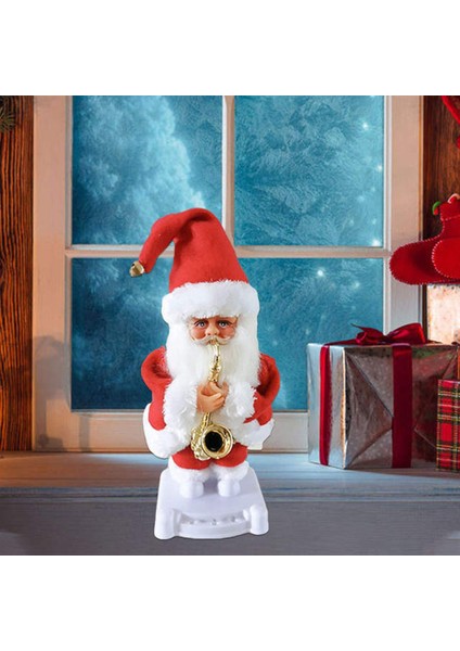 Noel Bebek Oyuncak Elektrikli Kalça Sallayarak Flanel Dans Noel Noel Baba Oyuncak Çocuklar Için A,декоративные Подарки (Yurt Dışından) fiyatları