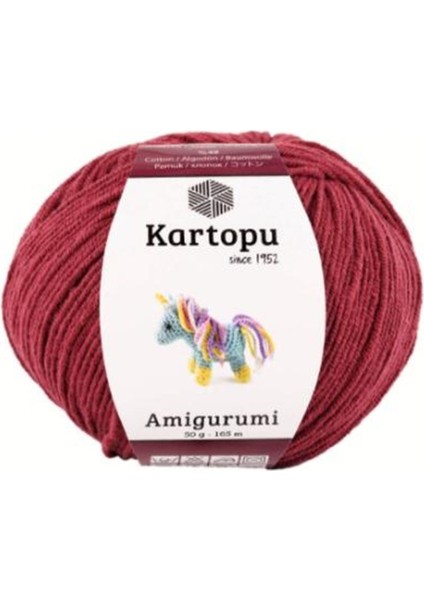 Amigurumi K104 Bordo | El Örgü Ipi