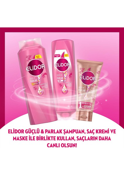 Superblend Sıvı Saç Bakım Kremi Güçlü ve Parlak Pürüzsüzleştirici ve Canlandırıcı Bakım 200 ml