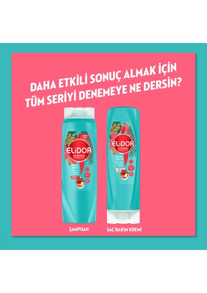 Doğanın Enerjisi Onarıcı Süper Saç Bakım Kremi Argan Yağı ve Hibiskus Özü 170 ml