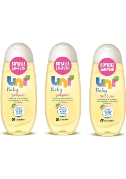Unı Baby Sampuan 200ML X3