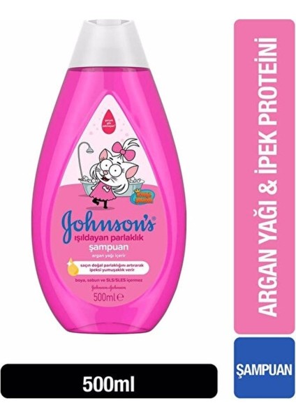 Johnson's Baby Johnson's Baby Kral Şakir Işıldayan Parlaklık Şampuan 500ML