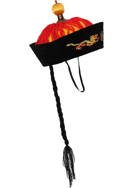 Çin Şapkası Örgülü Çin Parti Şapkası Cadılar I I Için 52CM (Yurt Dışından)