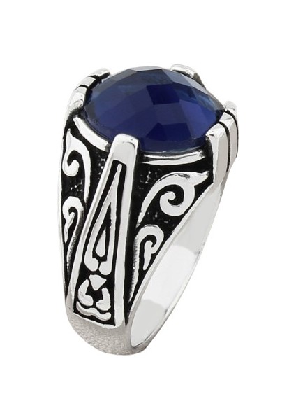 Erkek Yüzük Gümüş 925 Modern Tasarım