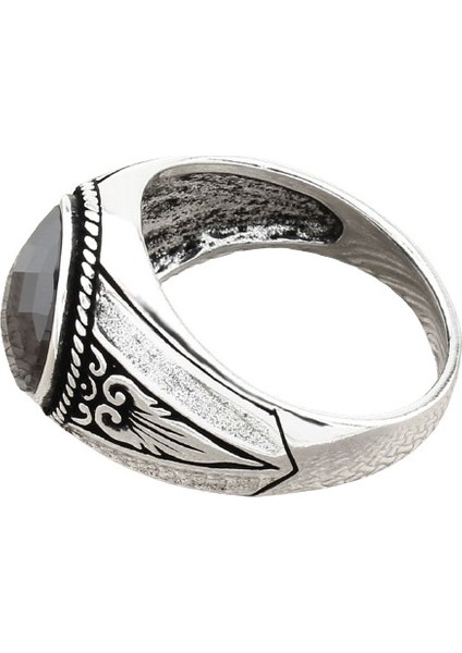 Erkek Yüzük Gümüş 925 Modern Tasarım modelleri