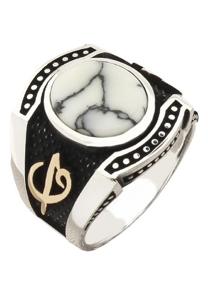 Erkek Yüzük Gümüş 925 Modern Tasarım