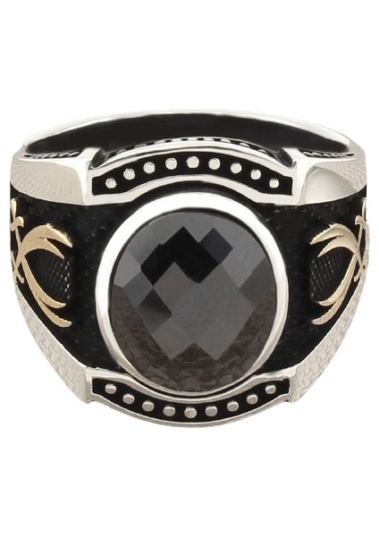 Erkek Yüzük Gümüş 925 Modern Tasarım modelleri