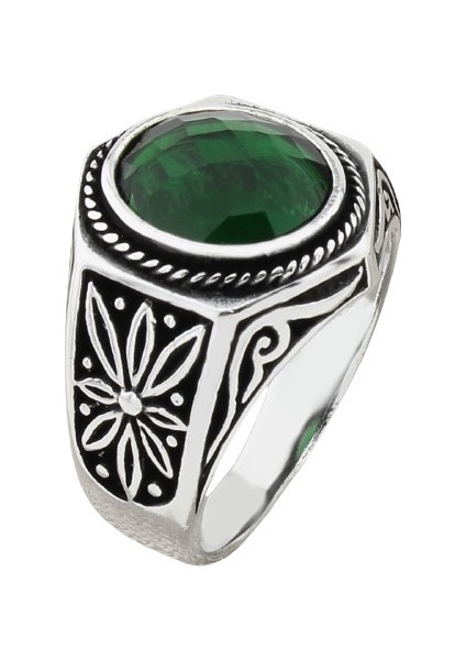 Erkek Yüzük Gümüş 925 Modern Tasarım