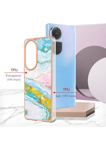 Oppo Oppo 10 5g Için Kılıf Mermer Desen Yumuşak Tampon Ince Tpu Koruma (Yurt Dışından) fırsatları