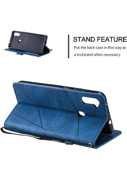 Samsung Galaxy A11 Için Kılıf Cüzdan Flip Folio Manyetik Kart Tutucu Pu (Yurt Dışından) modelleri