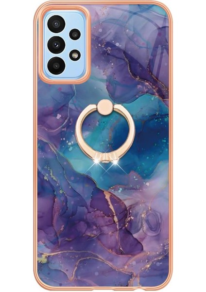Samsung Galaxy A73 5g Tampon 360 &deg; Dönebilir Halka Mermer Tpu Için Kılıf (Yurt Dışından) fiyatları
