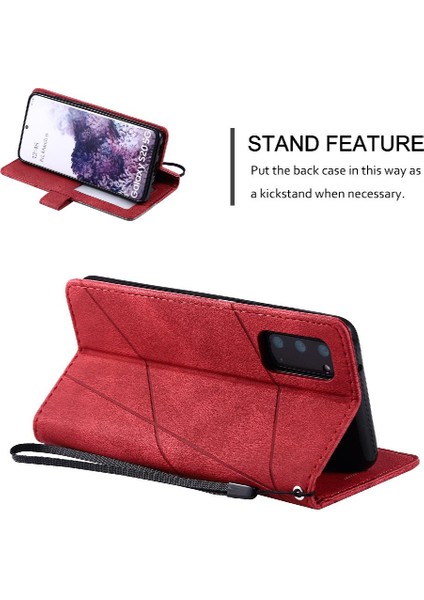 Samsung Galaxy S20 Manyetik Kart Tutucu Için Kılıf Kickstand Cüzdan Flip Pu (Yurt Dışından) indirimleri