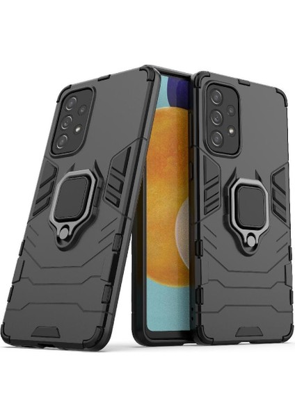 Samsung Galaxy A73 5g Kickstand Darbeye Kapak 360 &deg; Dönen (Yurt Dışından)