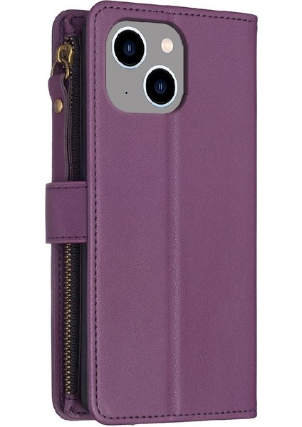 IPhone 14 Için Kılıf Artı Çok Renkli Iş Çoklu Kart Yuvası Cüzdan (Yurt Dışından) fırsatları