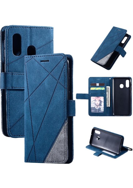 Samsung Galaxy A40 Manyetik Darbeye Pu Deri Cüzdan Flip Case (Yurt Dışından) modelleri