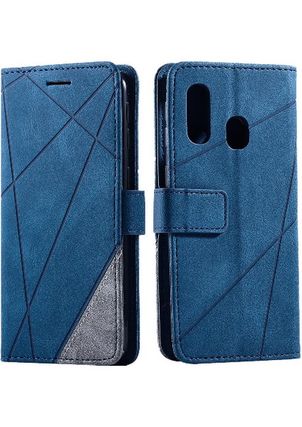 Samsung Galaxy A40 Manyetik Darbeye Pu Deri Cüzdan Flip Case (Yurt Dışından) fırsatları
