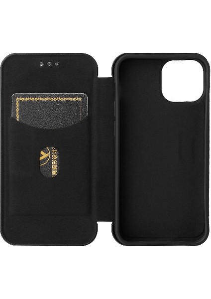 IPhone 13 Mini Tam Koruma Deri Folio Flip Case Manyetik (Yurt Dışından) modelleri