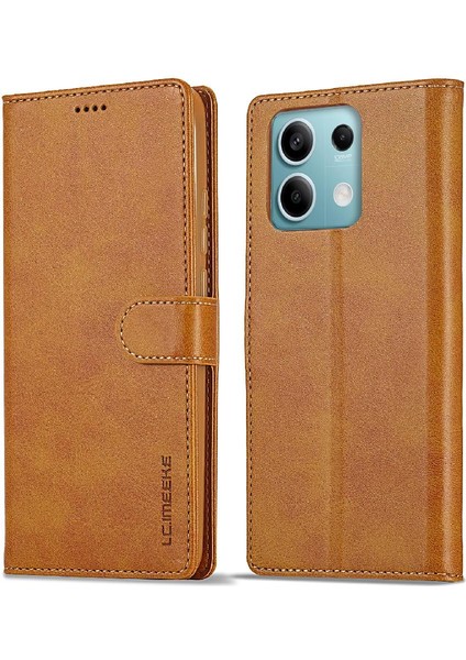Xiaomi Redmi Not Için Kılıf 13 Pro 5g Kart Yuvaları Cüzdan Tutucu Buzağı ile (Yurt Dışından)