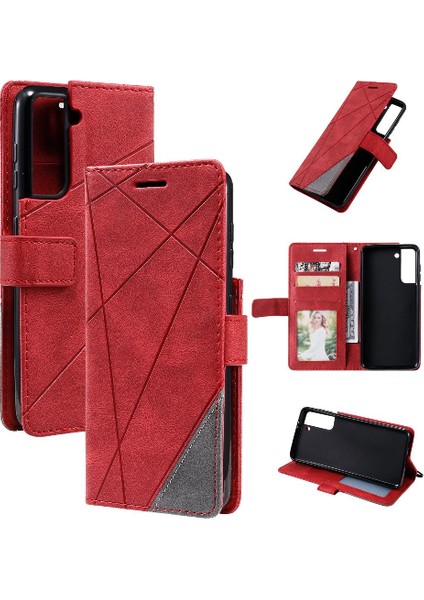 Samsung Galaxy S21 Kart Tutucu Için Kickstand Manyetik Cüzdan Flip Pu (Yurt Dışından) indirimleri