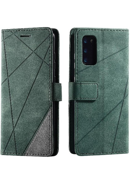 Samsung Galaxy S20 Manyetik Kart Tutucu Için Kılıf Kickstand Cüzdan Flip Pu (Yurt Dışından)