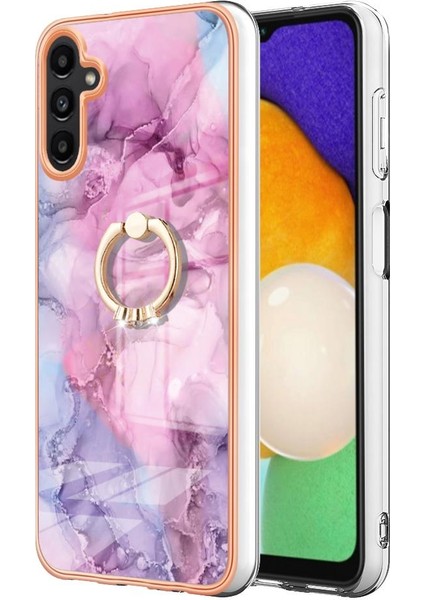 Samsung Galaxy A13 5g Için Kılıf 360 &deg; Dönebilir Halka Mermer Darbeye Tpu (Yurt Dışından) fiyatları
