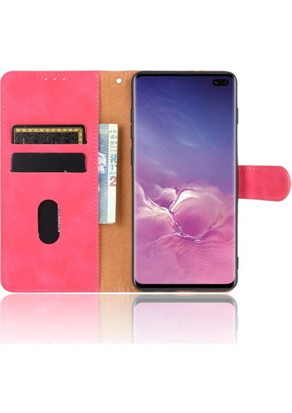Samsung Galaxy S10 Artı Kart Tutucu Kickstand Kart Kapağı ile (Yurt Dışından)