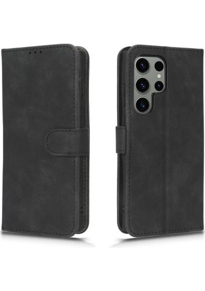 Kart Tutucu Kartı ile Samsung Galaxy S23 Ultra Koruyucu Kapak Için Kılıf (Yurt Dışından)