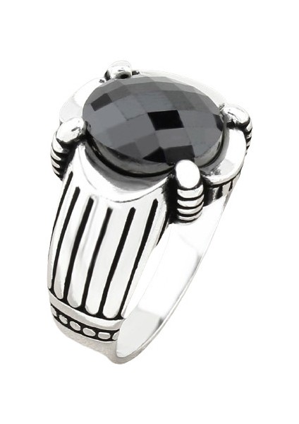 Erkek Yüzük Gümüş 925 Modern Tasarım