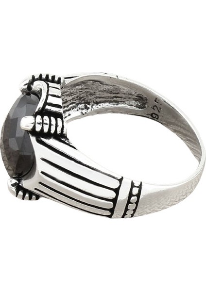 Erkek Yüzük Gümüş 925 Modern Tasarım modelleri