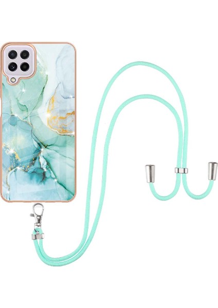 Samsung Galaxy A22 4g Mermer Crossbody Kordon Askısı Anti-Scratch Için Kılıf (Yurt Dışından) fırsatları