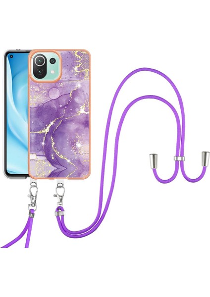 Xiaomi 11 Lite Için Crossbody Kordon Askısı Tampon Anti-Scratch Yumuşak (Yurt Dışından)