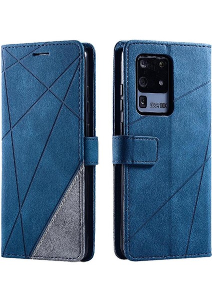 Samsung Galaxy S20 Ultra Kart Tutucu Için Kickstand Cüzdan Flip Folio (Yurt Dışından)