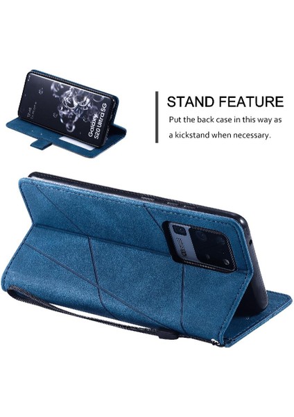 Samsung Galaxy S20 Ultra Kart Tutucu Için Kickstand Cüzdan Flip Folio (Yurt Dışından) fırsatları