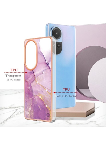 Oppo Oppo 10 5g Için Kılıf Mermer Desen Yumuşak Tampon Ince Tpu Koruma (Yurt Dışından) fırsatları