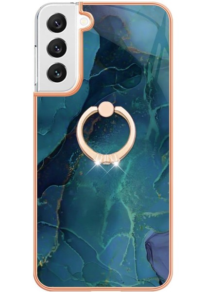 Samsung Galaxy S22 5g Tampon 360 &deg; Dönebilir Halka Mermer Tpu Için Kılıf (Yurt Dışından) fırsatları