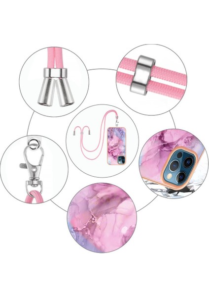 IPhone 11 Için Kılıf Pro Max Kapak Yumuşak Tpu Tampon Ayrılabilir Kayış Kordon (Yurt Dışından)