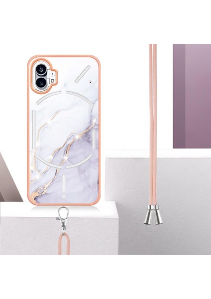 Nothing Kılıf Telefon 1 Anti-Scratch Yumuşak Crossbody Kordon Askısı Mermer (Yurt Dışından) fiyatları