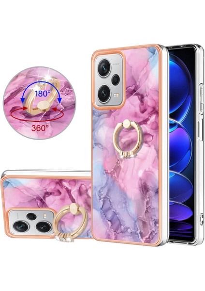 Xiaomi Redmi Için Not 12 Pro Artı Tampon Mermer Darbeye Tpu 360 &deg; (Yurt Dışından)