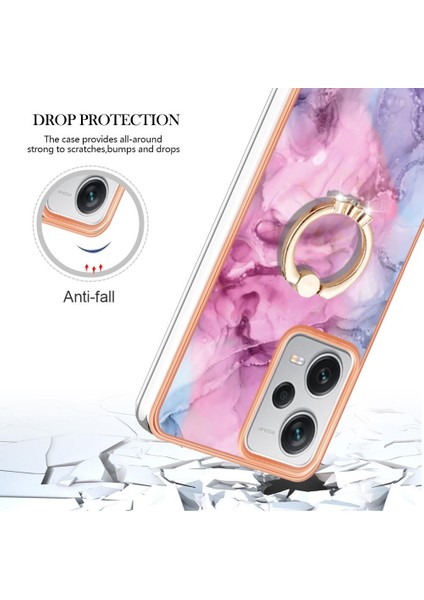 Xiaomi Redmi Için Not 12 Pro Artı Tampon Mermer Darbeye Tpu 360 &deg; (Yurt Dışından) modelleri