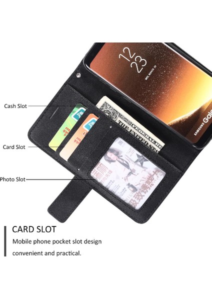 Samsung Galaxy S8 Pu Deri Kart Tutucu Için Kickstand Manyetik Kapak (Yurt Dışından) indirimleri