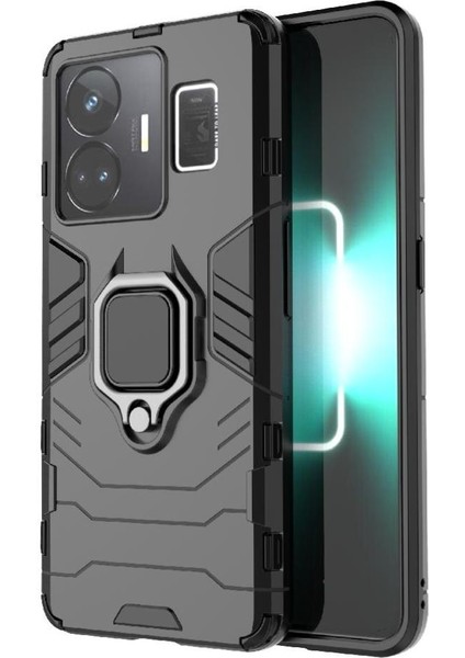 Realme Gt Neo 5 Askeri Damla Koruma 360 &deg; Dönen Halka Kapak (Yurt Dışından)
