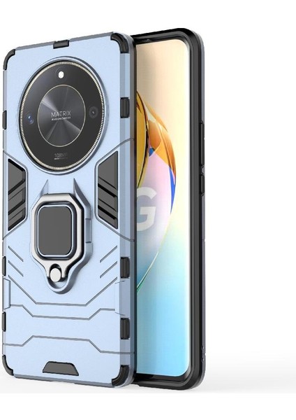 Onur Için Kılıf Sihirli 6 Lite Kickstand 360 &deg; Dönen Halka Darbeye Kapak (Yurt Dışından)