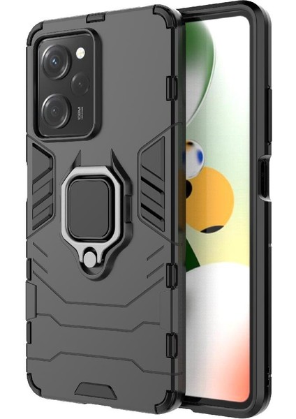 Xiaomi Poco X5 Pro 5g Kickstand Askeri Damla Koruma Kapağı Için Kılıf (Yurt Dışından)