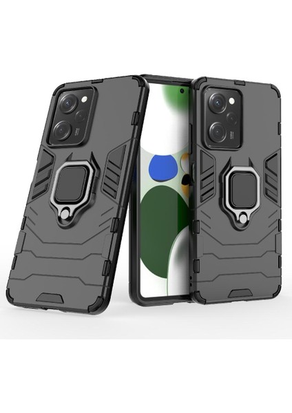 Xiaomi Poco X5 Pro 5g Kickstand Askeri Damla Koruma Kapağı Için Kılıf (Yurt Dışından)