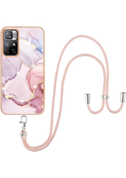 Xiaomi Poco M4 Pro 5g Için Crossbody Kordon Askısı Mermer Anti-Scratch (Yurt Dışından) modelleri