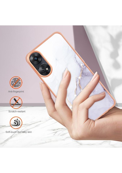 Oppo Oppo 8t 4g Koruma Için Kılıf Yumuşak Tampon Ince Tpu Mermer Desen (Yurt Dışından) indirimleri